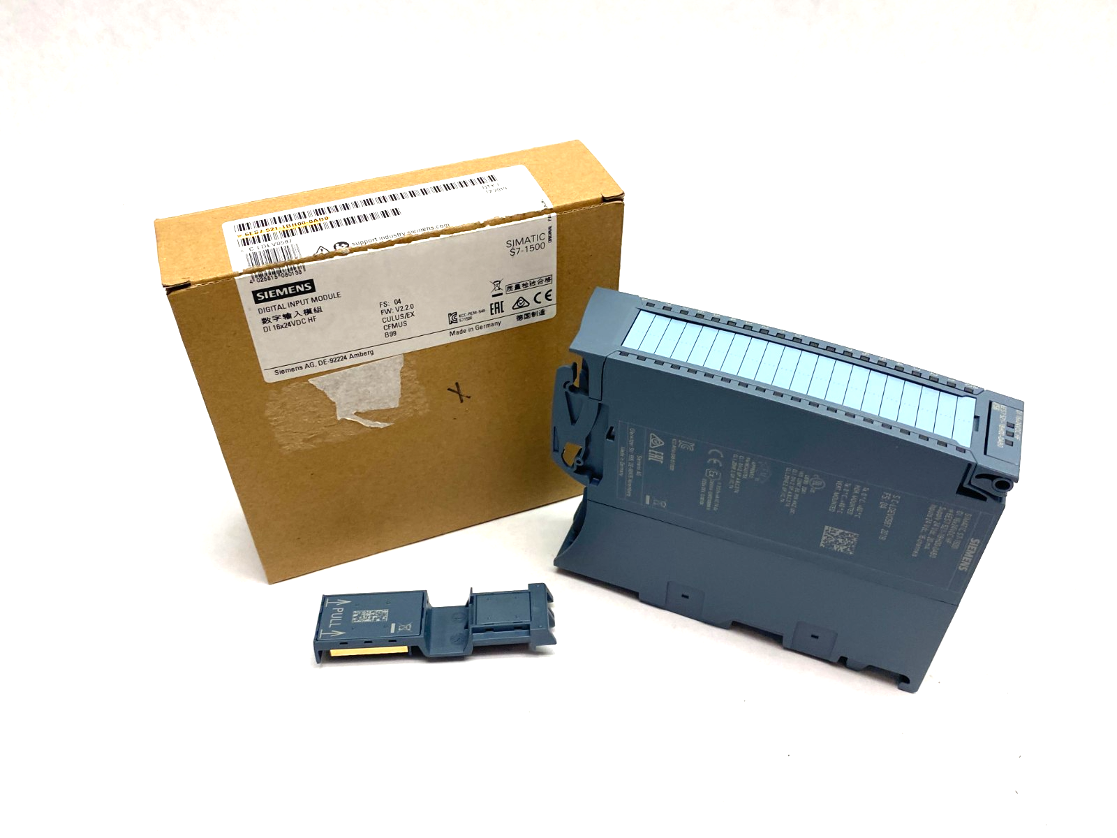 Siemens 6ES7 521-1BH00-0AB0 SIMATIC S7-1500 Digital Input Module, DI 16x24VDC HF - Maverick Industrial Sales