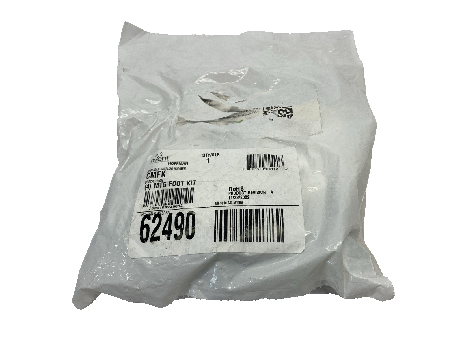 Hoffman CMFK Mounting Foot Kit 62490 - Maverick Industrial Sales
