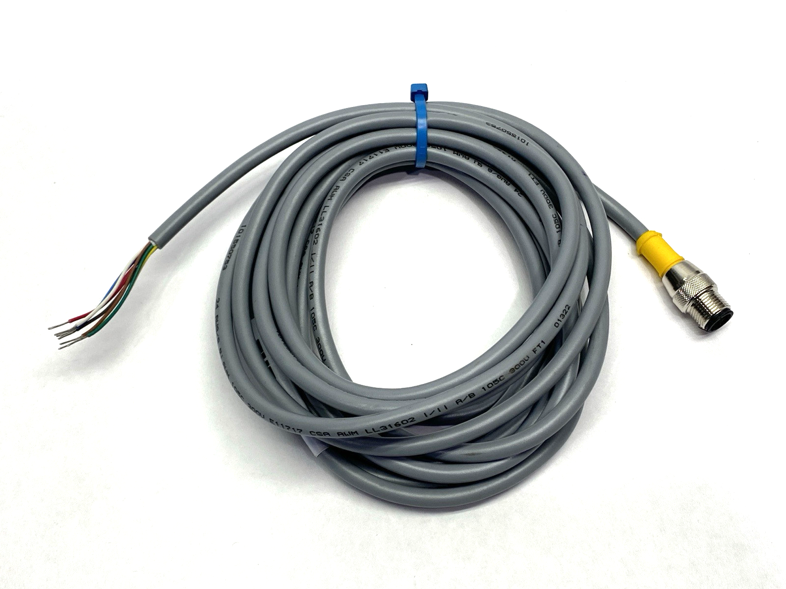 Turck RS 8T-4 Single-Ended EuroFast M12 Male Connector Cordset U-68035 - Maverick Industrial Sales