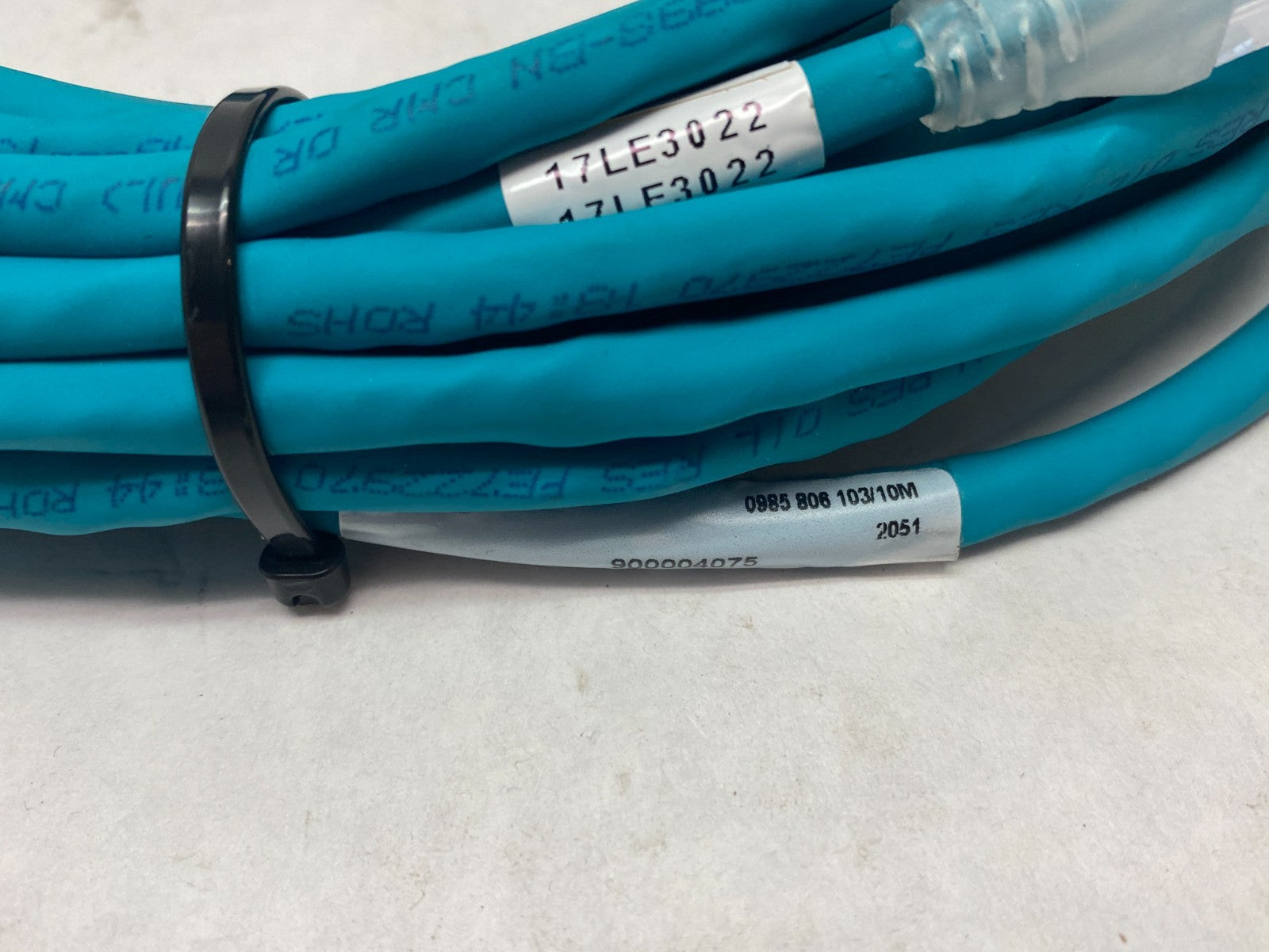 0985 806 103/10M | Lumberg Automation Double Ended Ethernet Cable 90004075 - Used - Maverick Industrial Sales