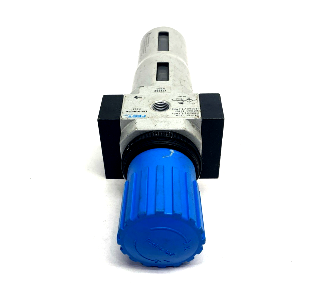 Festo LFR-D-MIDI-A Pneumatic Filter Regulator Valve 546426 - Maverick Industrial Sales