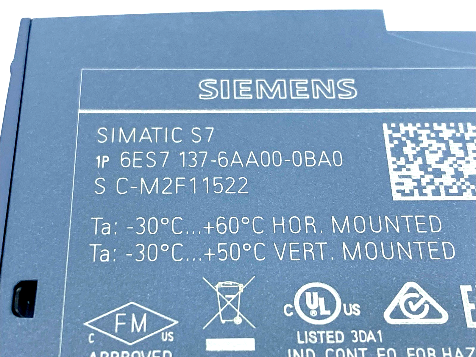 Siemens 6ES7 137-6AA00-0BA0 Communications Module RS232, RS485/422 - Maverick Industrial Sales