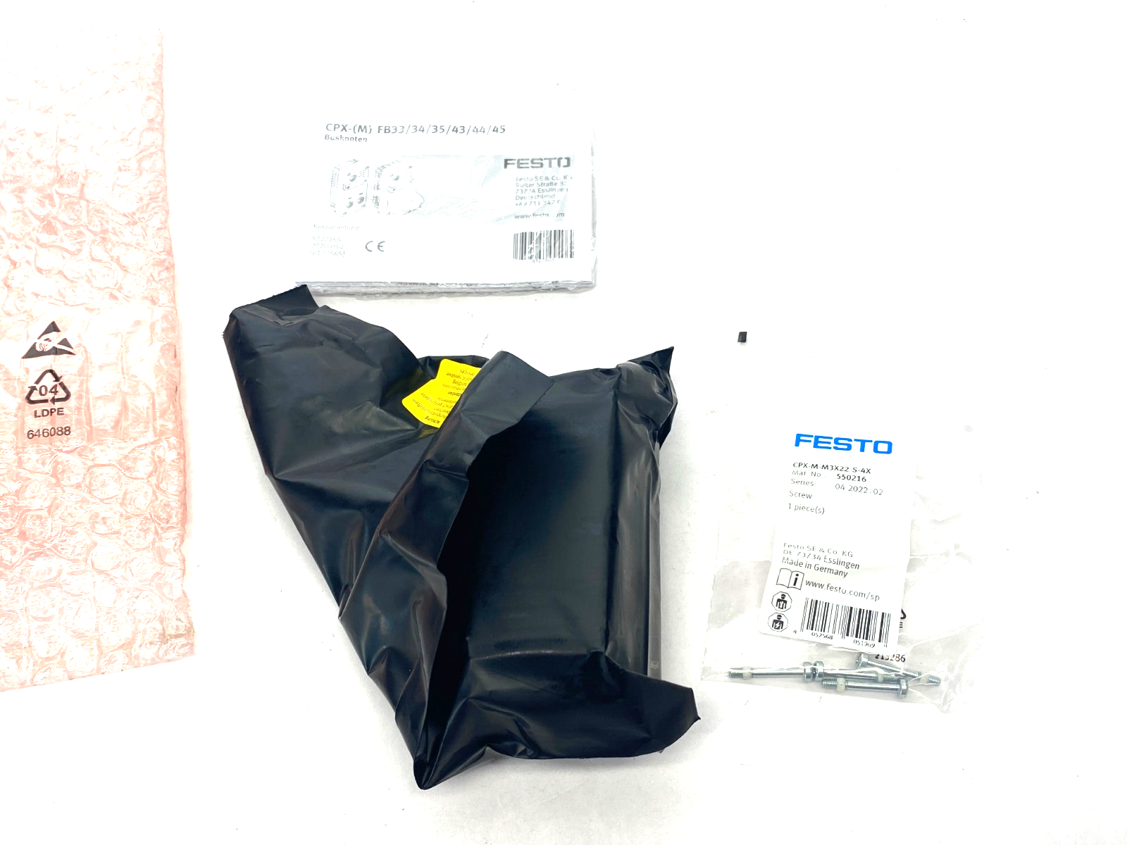Festo CPX-FB33 ProfiNET Bus Node 548755 - Maverick Industrial Sales