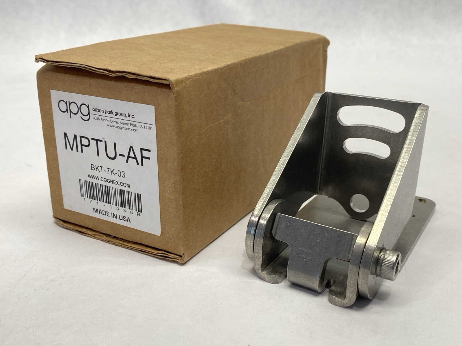 MPTU-AF | Cognex Pan And Tilt Bracket BKT-7K-03 - New – Open Box - Maverick Industrial Sales