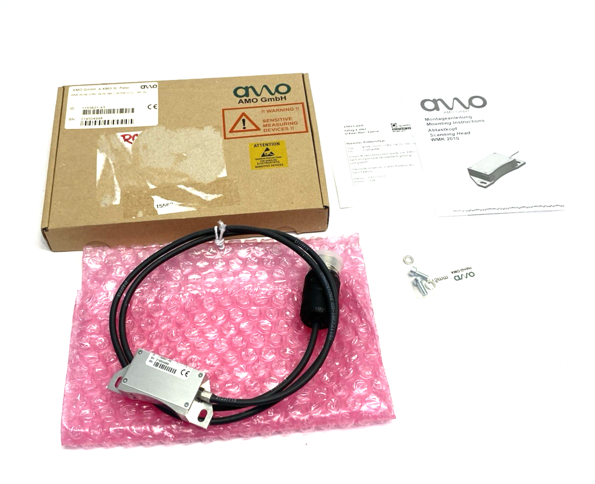 1155621-A4 | AMO Angle Encoder WMK 2010S .07RB..04-20-360-1,00-03S12-UJ ..-001-83 - New – Open box - Maverick Industrial Sales