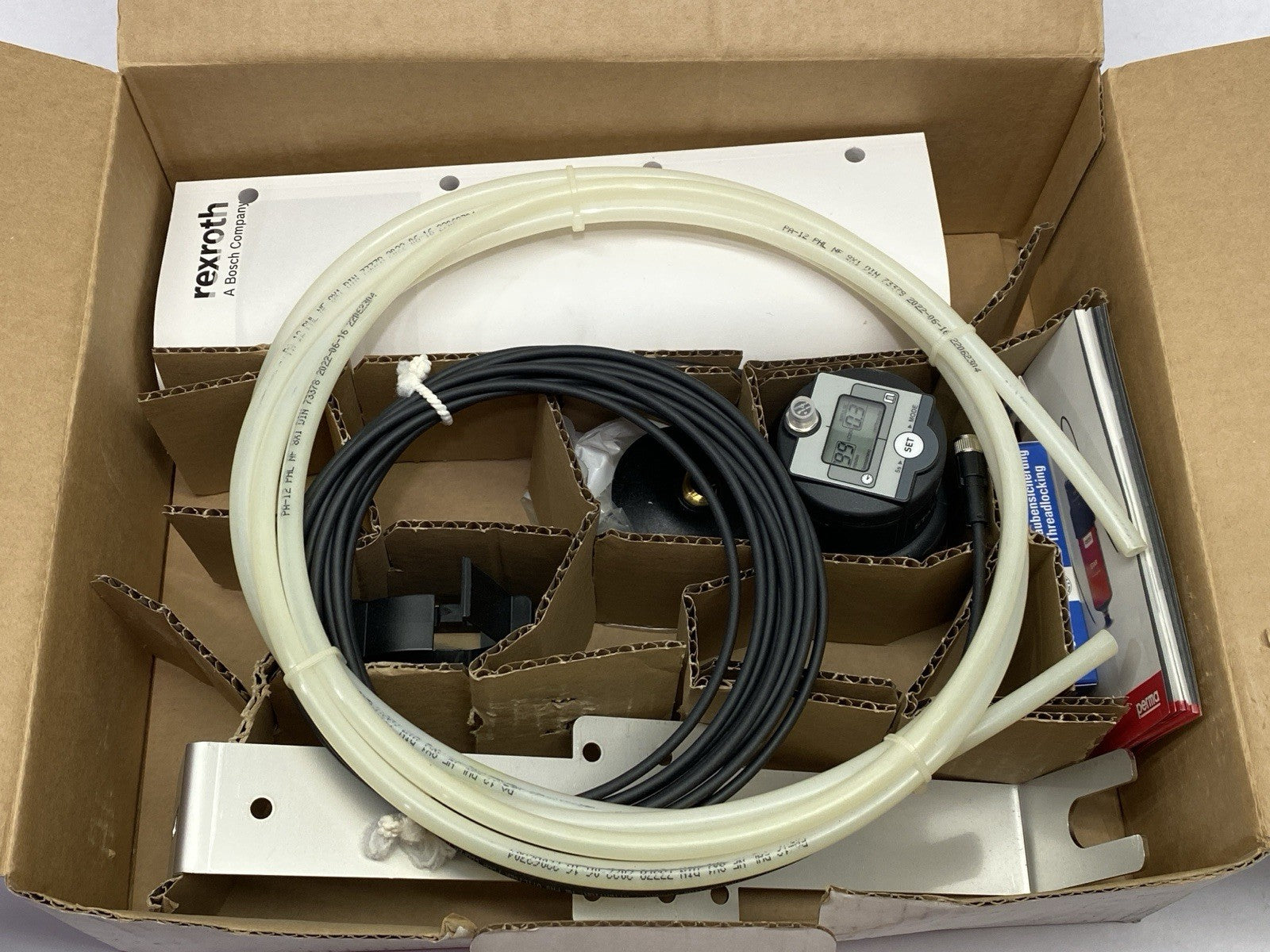 Bosch Rexroth 3842543482 Automatic Lubrication Unit LU 2 w/ Manual - Maverick Industrial Sales