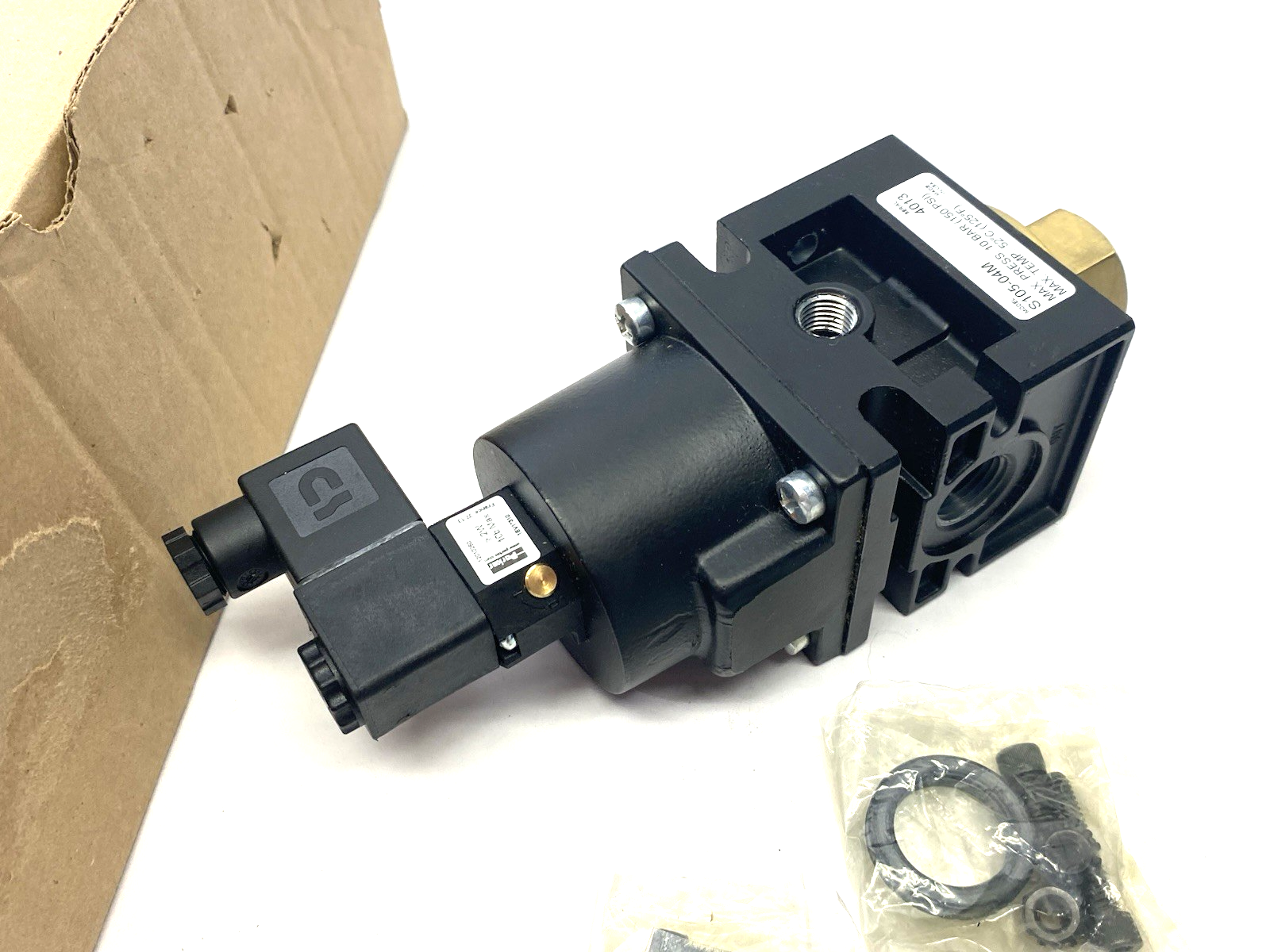 Parker Watts S105-04M Solenoid Quick-Dump Shutoff Valve 1/2" NPT Ports - Maverick Industrial Sales
