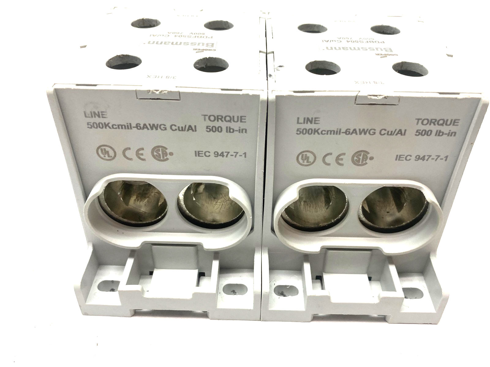 Cooper Bussmann PDBFS504 Power Distribution Block LOT OF 2 - Maverick Industrial Sales