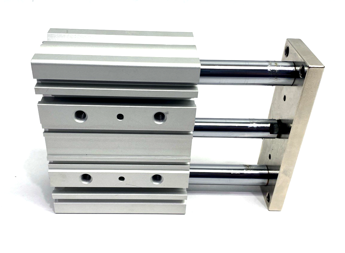 MGPL40TN-50Z | SMC Compact Pneumatic Guide Cylinder 40mm Bore 50mm Stroke - Used - Maverick Industrial Sales