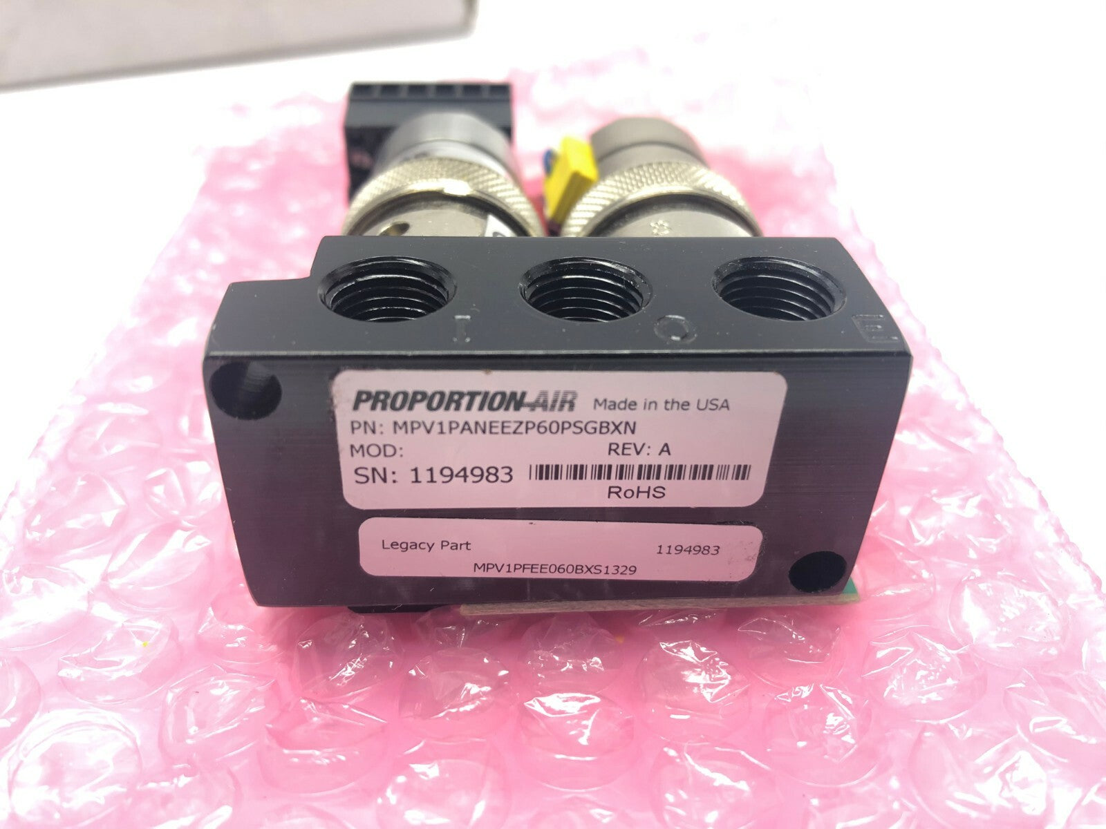 Proportion-Air MPV1PANEEZP60PSGBXN Rev. A Control 1194983 - Maverick Industrial Sales