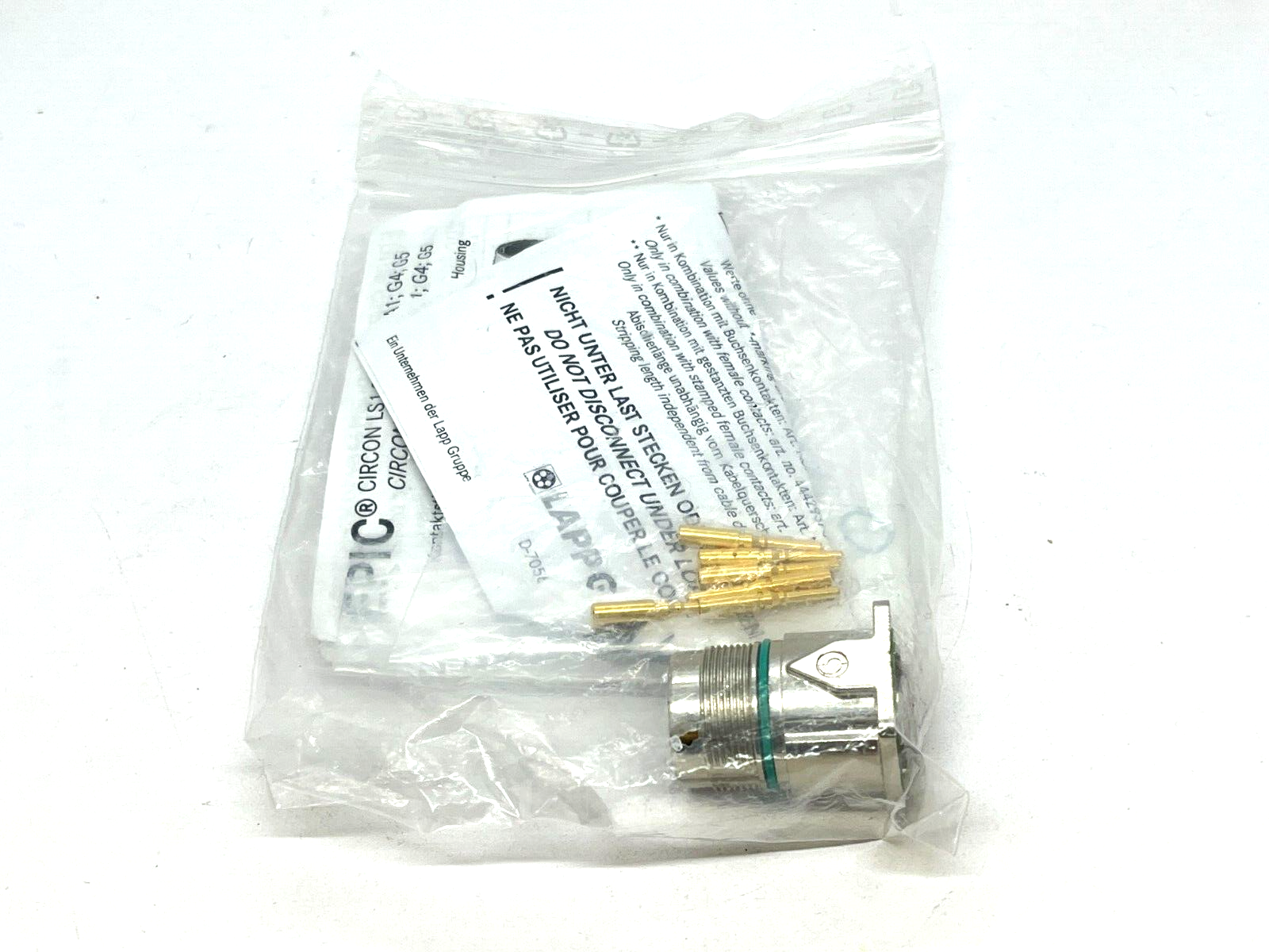 Lapp 76003000 Epic Power LS1 Style A1 Panel Mount Connector 6 Position Male - Maverick Industrial Sales