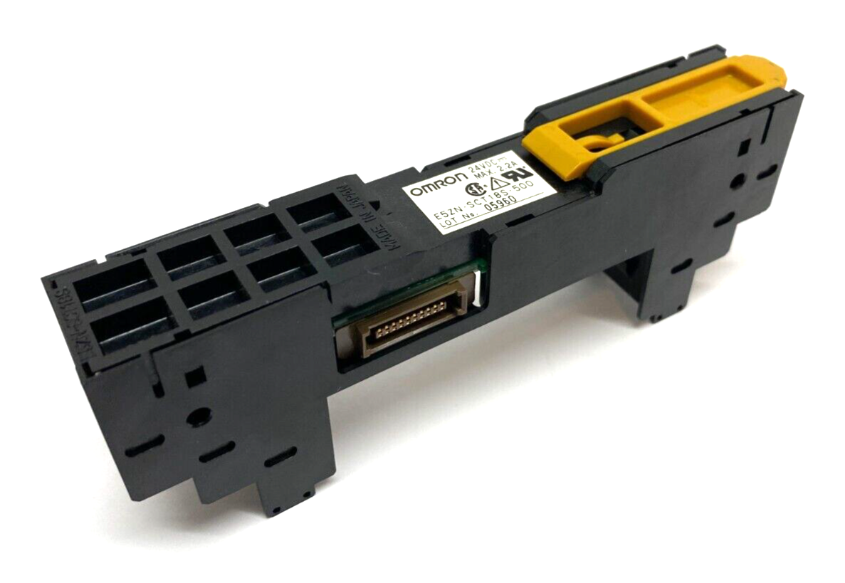 Omron E5ZN-SCT18S-500 Controller Module Terminal Base 18-Pole 24VDC Max - Maverick Industrial Sales