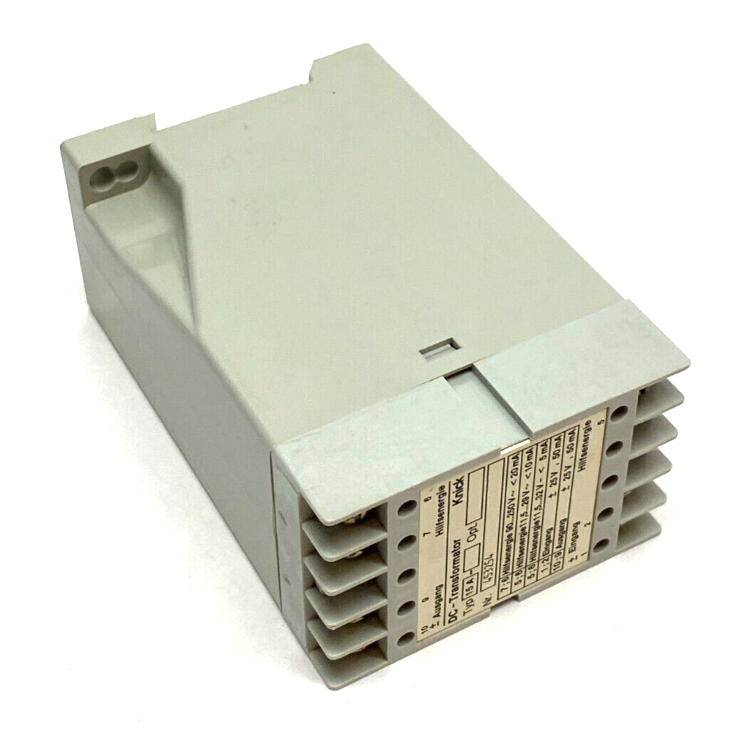 E. Dold & Sohne 453254 DC Transformator Knick Relay Typ 15A - Maverick Industrial Sales