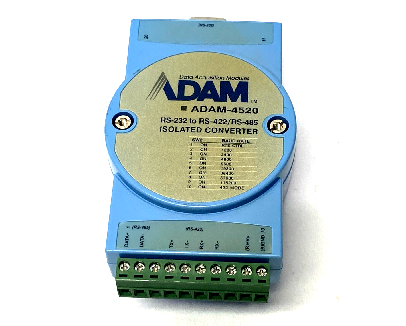 ADAM-4520 | Advantech Isolated RS-232 to RS-422/485 Converter - Used - Maverick Industrial Sales