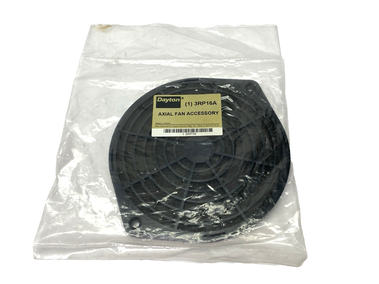 3RP16A | Dayton Axial Fan Filter Guard Accessory - New - Maverick Industrial Sales
