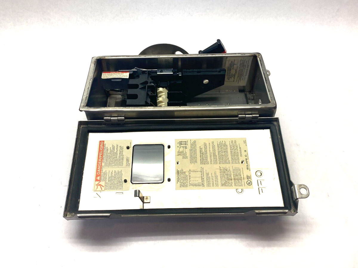 Square D HU361DSVW Stainless Steel Heavy Duty Safety Switch Series F06 - Maverick Industrial Sales
