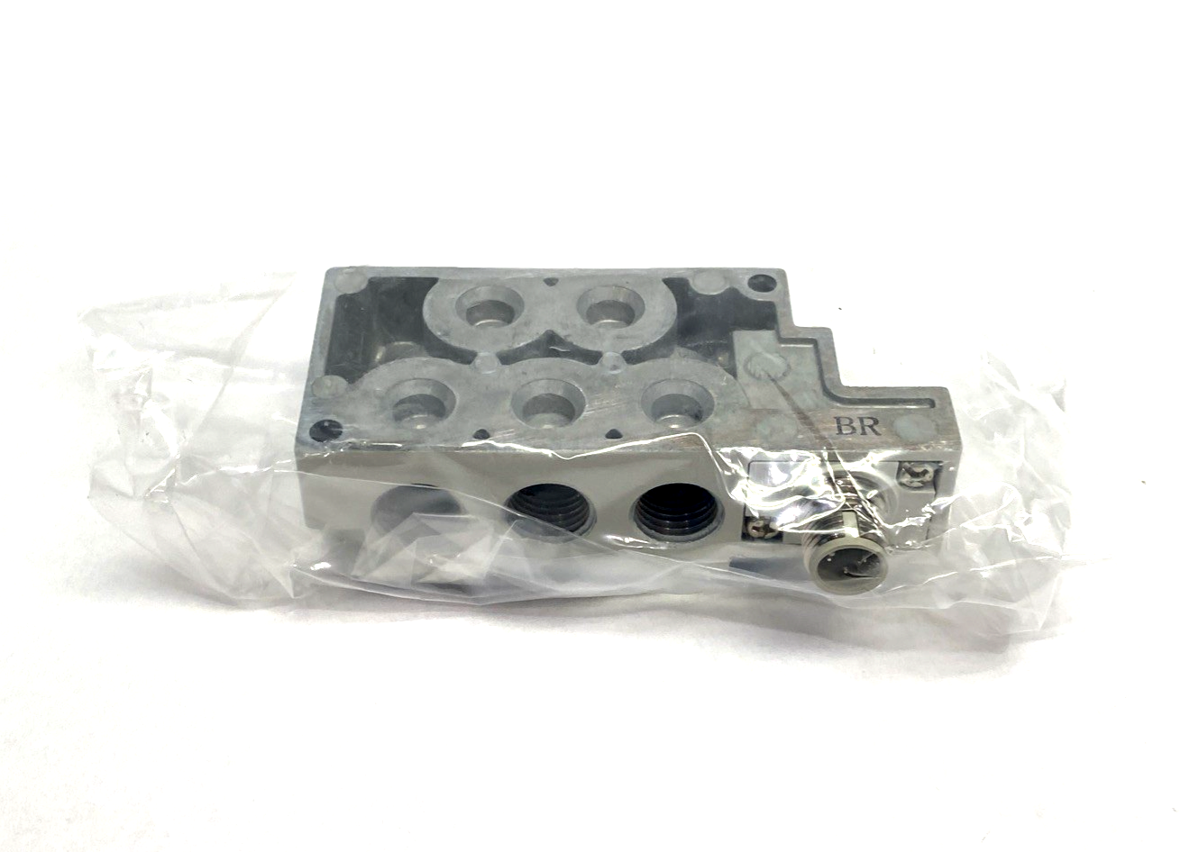 SMC SY50M-27-1-WO-02 Valve Subplate/Base 1/4" NPT - Maverick Industrial Sales