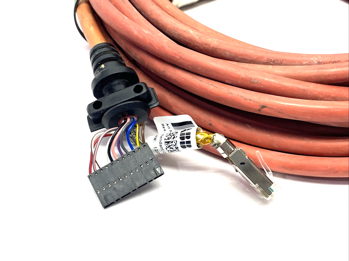 ABB 3HAC031683-001 FlexPendant Cable 10m - Maverick Industrial Sales