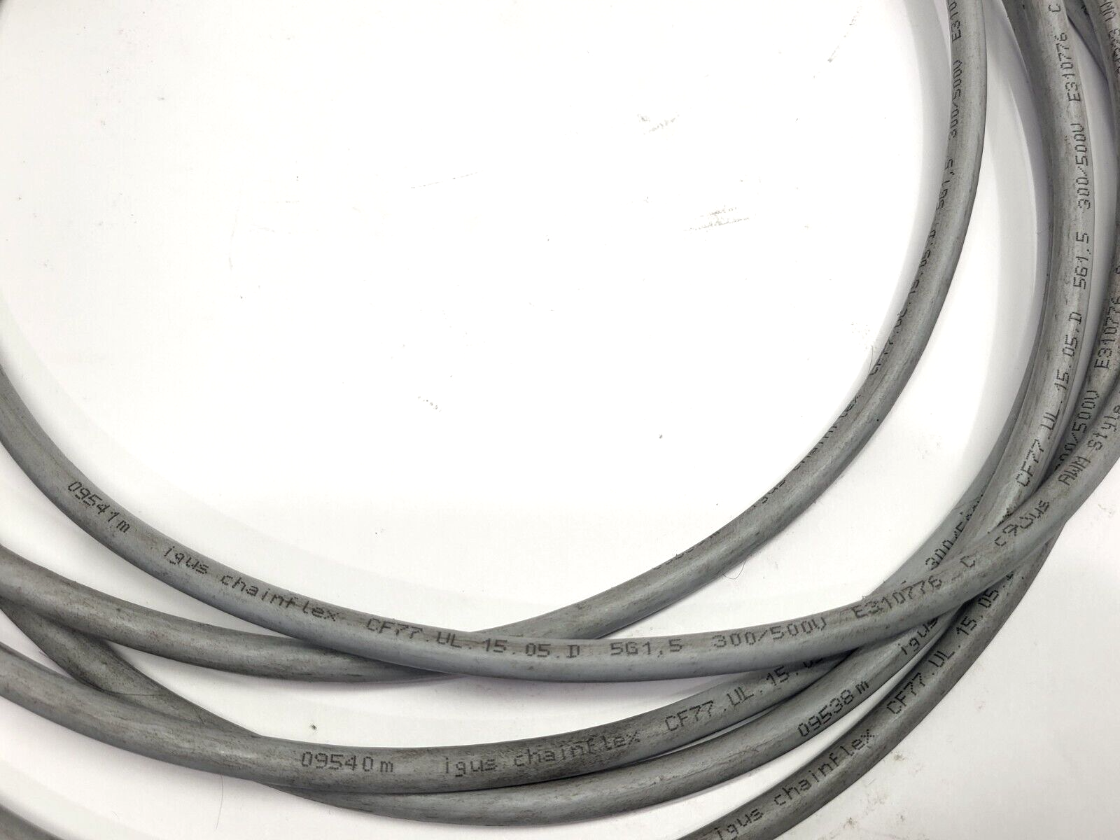 Igus CFF77-UL Chain Flex Cable 12' E310776 - Maverick Industrial Sales