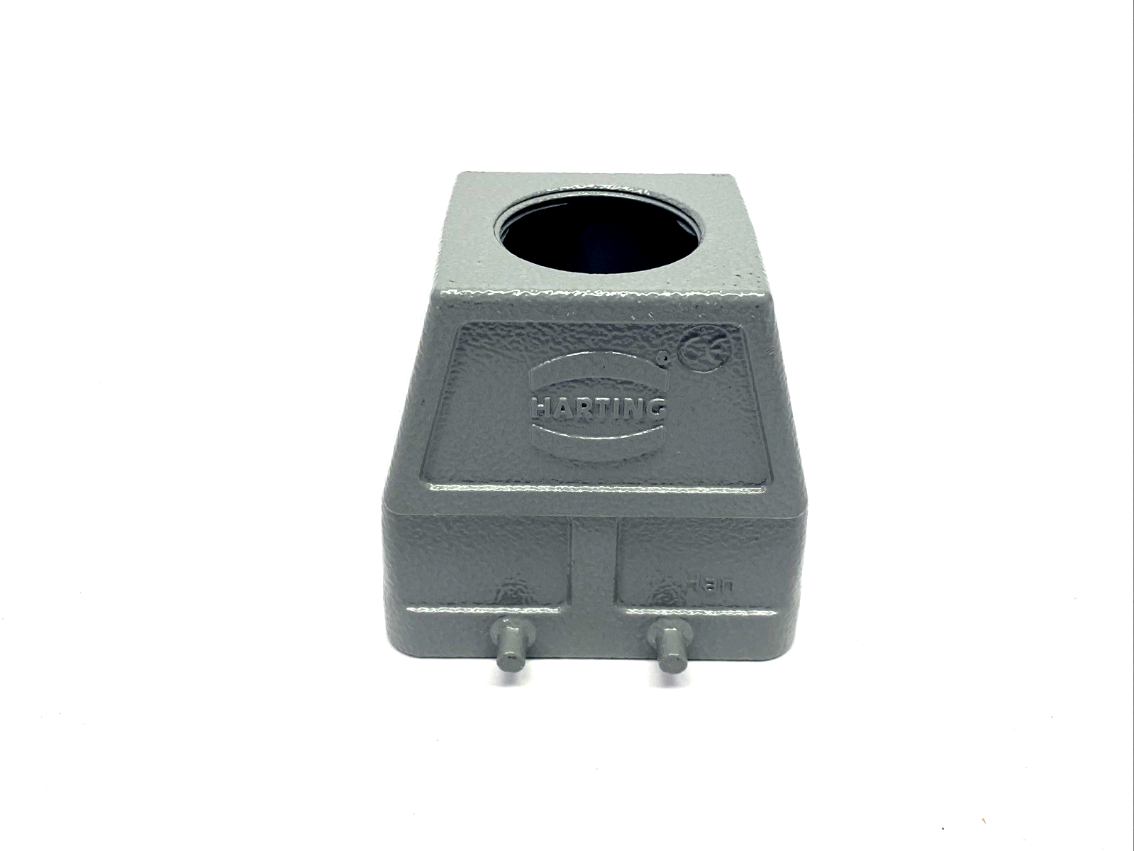 Harting 19300100427 Han B Locking Connector Hood Top Entry HC 4 Pegs M32 - Maverick Industrial Sales