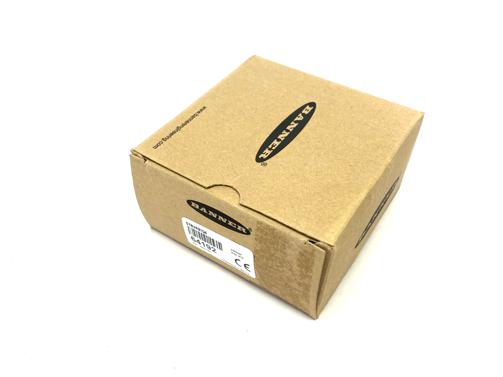 Banner STBVR81Q6 Self-Checking Safety Touch Button Yellow FC M12 Integral 64192 - Maverick Industrial Sales