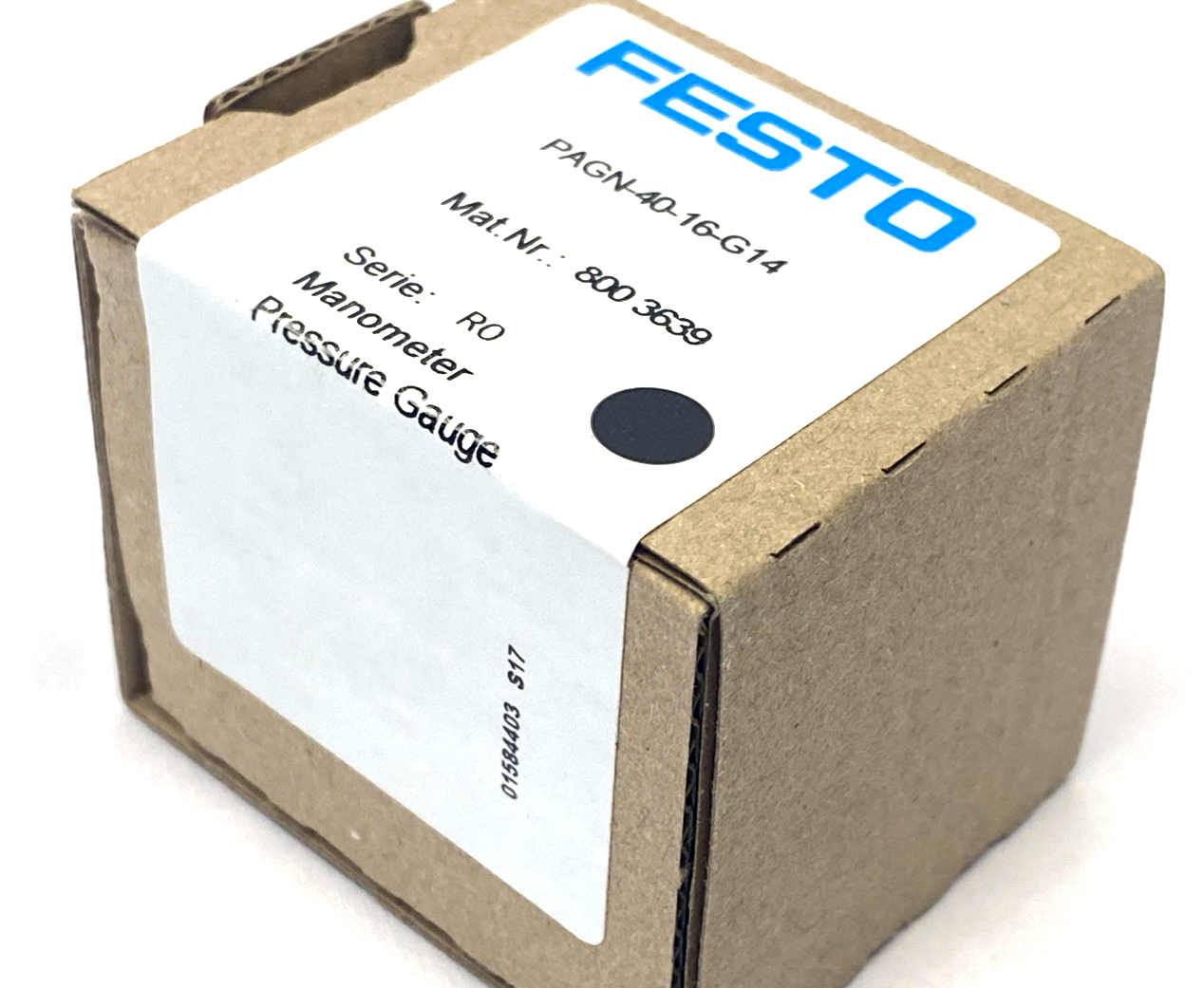 Festo PAGN-40-16-G14 Pneumatic Pressure Gauge 8003639 - Maverick Industrial Sales