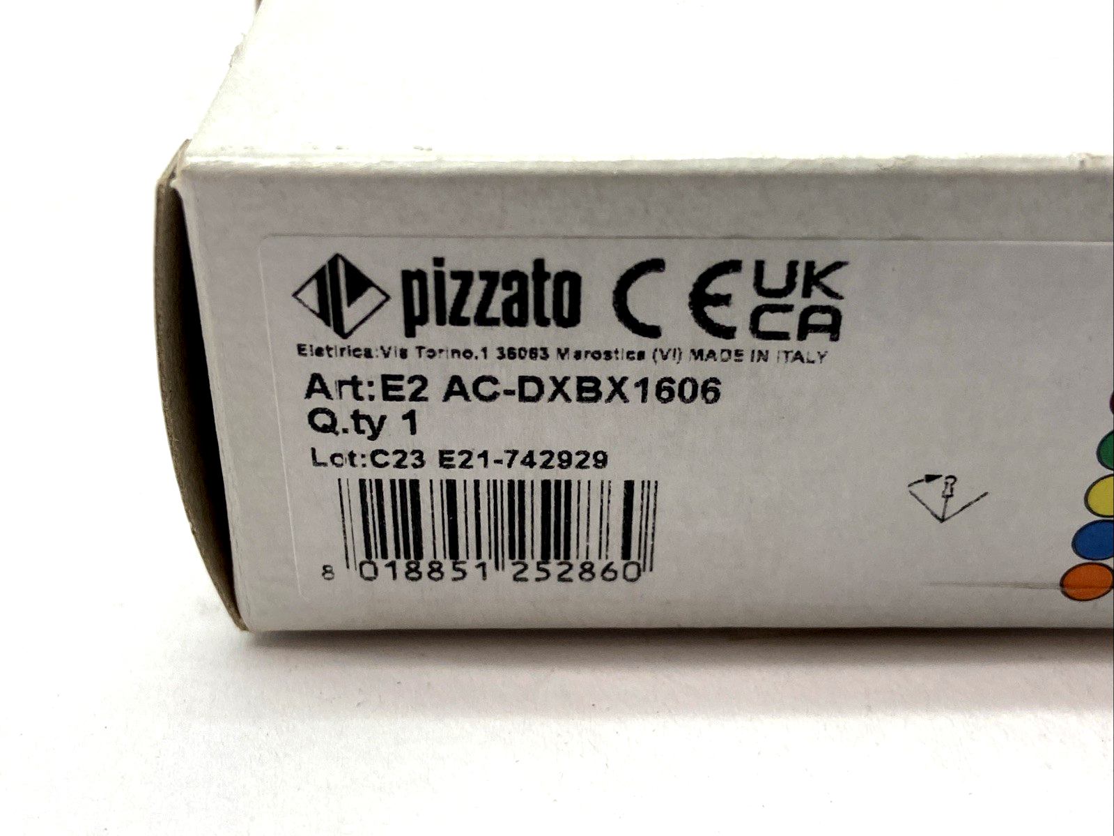 Pizzato E2 AC-DXBX1606 Keyed Selector Switch - Maverick Industrial Sales