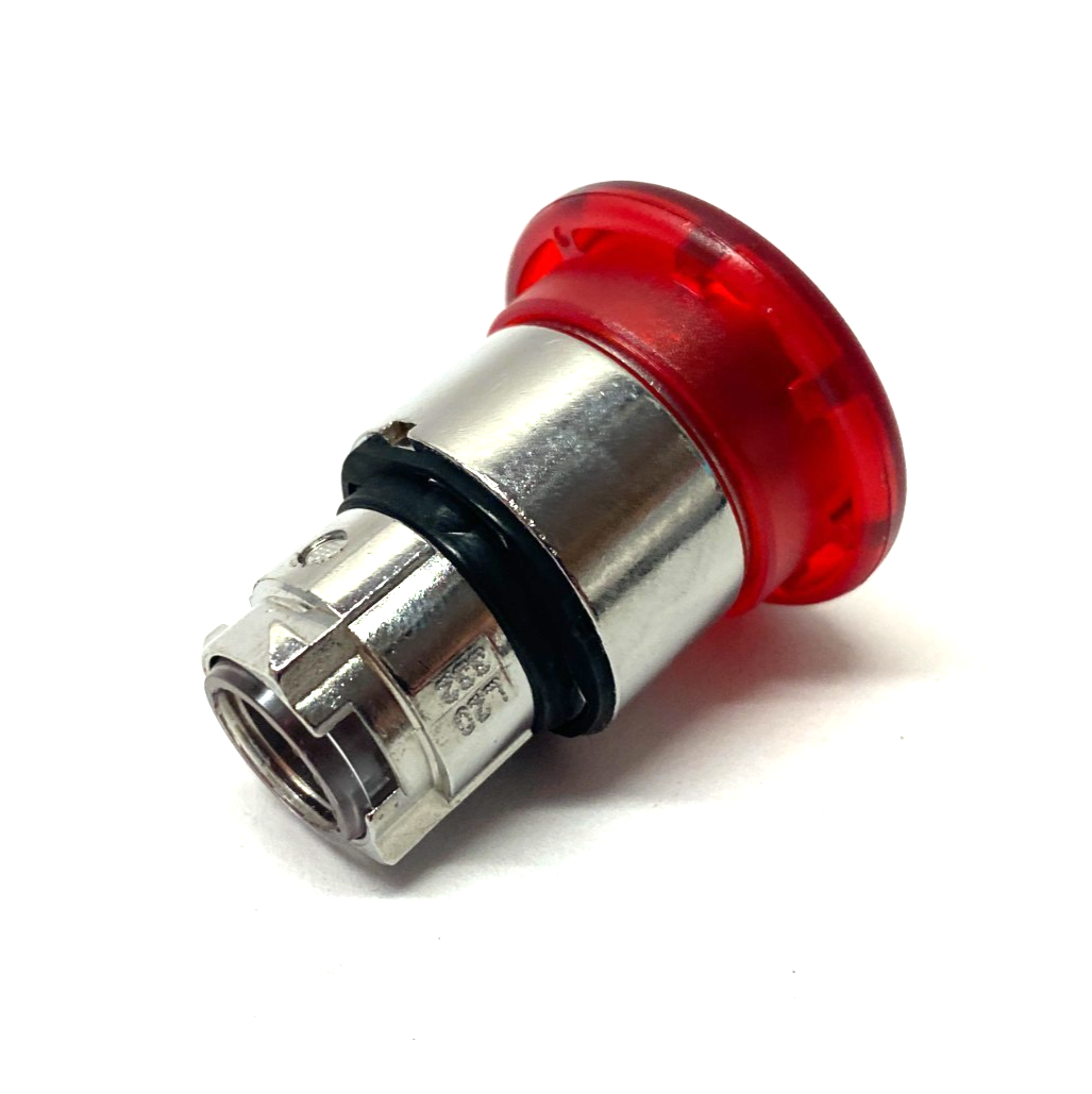 Schneider Electric ZB4BW643 Harmony 22mm Illuminated E-Stop Pushbutton Push/Pull - Maverick Industrial Sales