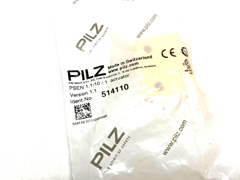 Pilz PSEN 1.1-10/1 Magnetic Safety Switch Actuator 514110 - Maverick Industrial Sales