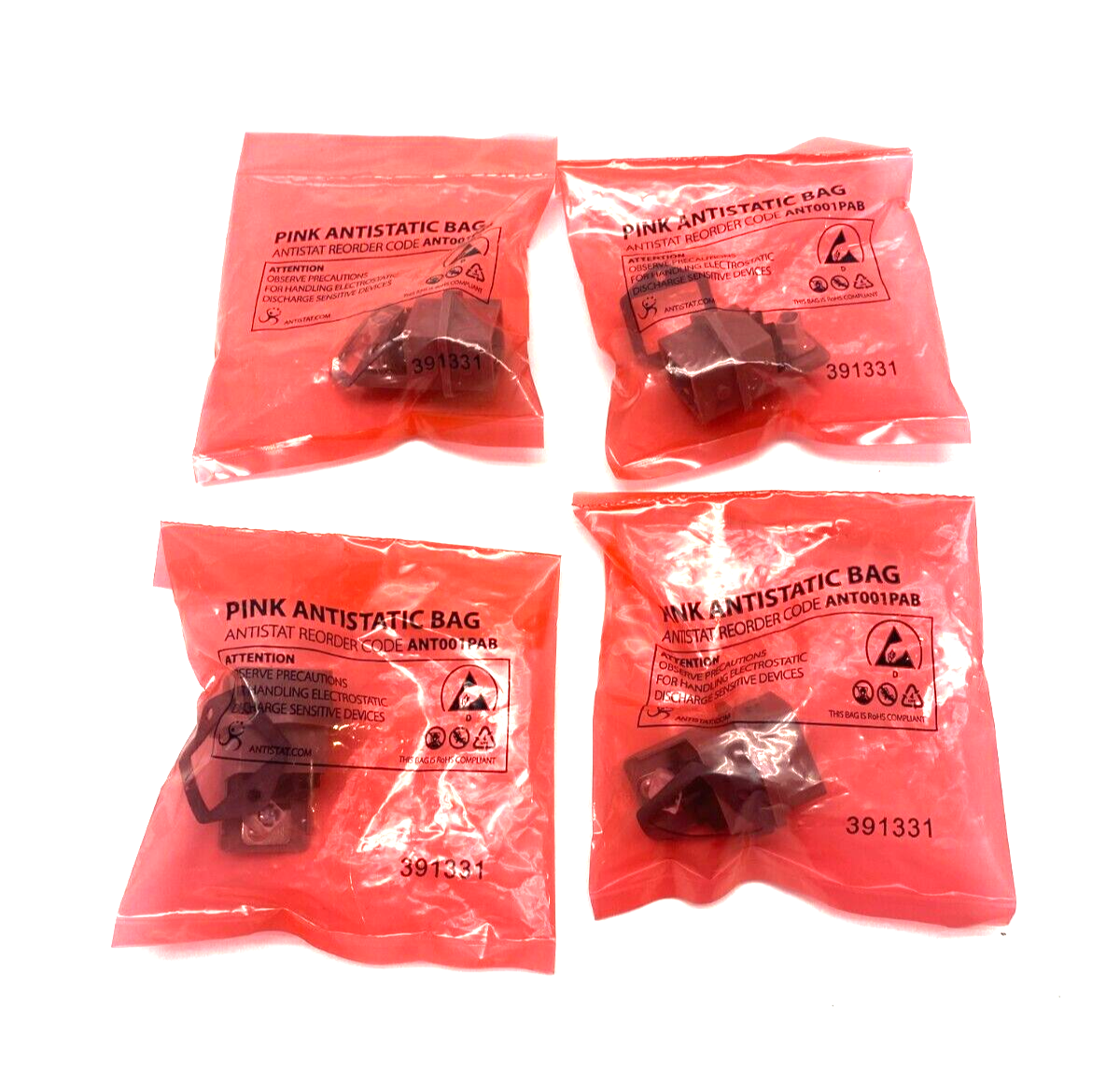 Hirschmann STASEI3N Panel Mount Rectangular Power Connector Screw Plug LOT OF 4 - Maverick Industrial Sales