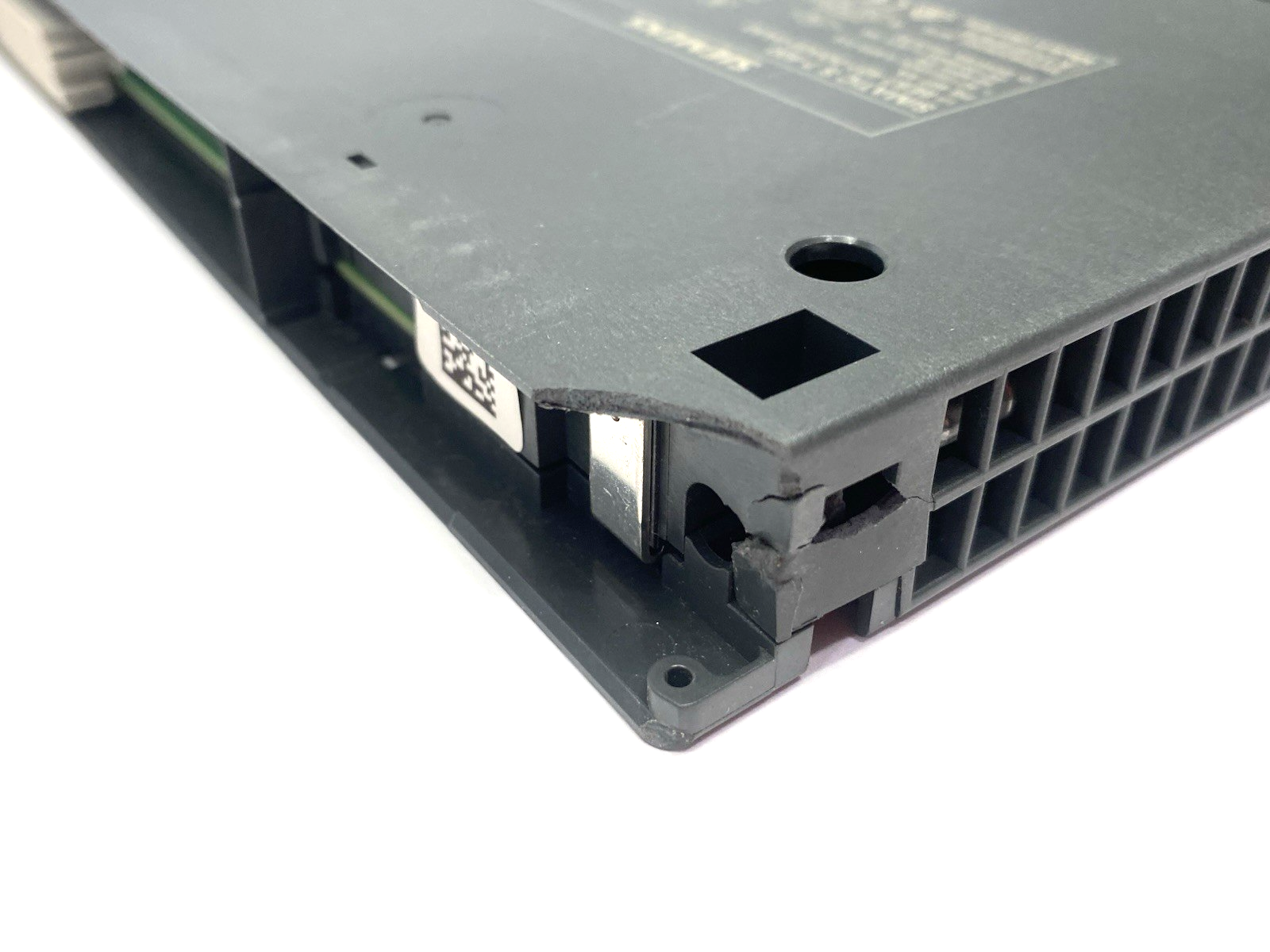 Siemens 6ES7407-0DA02-0AA0 SIMATIC S7-400 SV Power Supply Module BROKEN CORNER - Maverick Industrial Sales