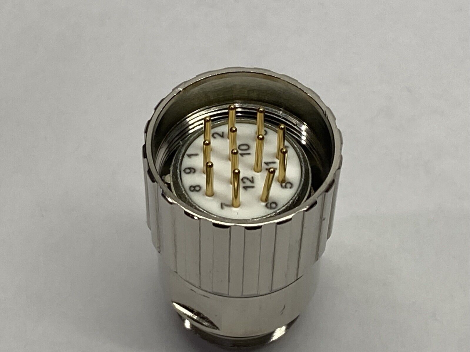 Mencom MCV-12MP-FW-SC Field Wireable Connector M23 12-Pole Male 8A 300V - Maverick Industrial Sales