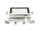 Hoffman F44L12 Straight Section Lay-In Hinged Cover Wireway w/ Divider 4"x4"x12" - Maverick Industrial Sales