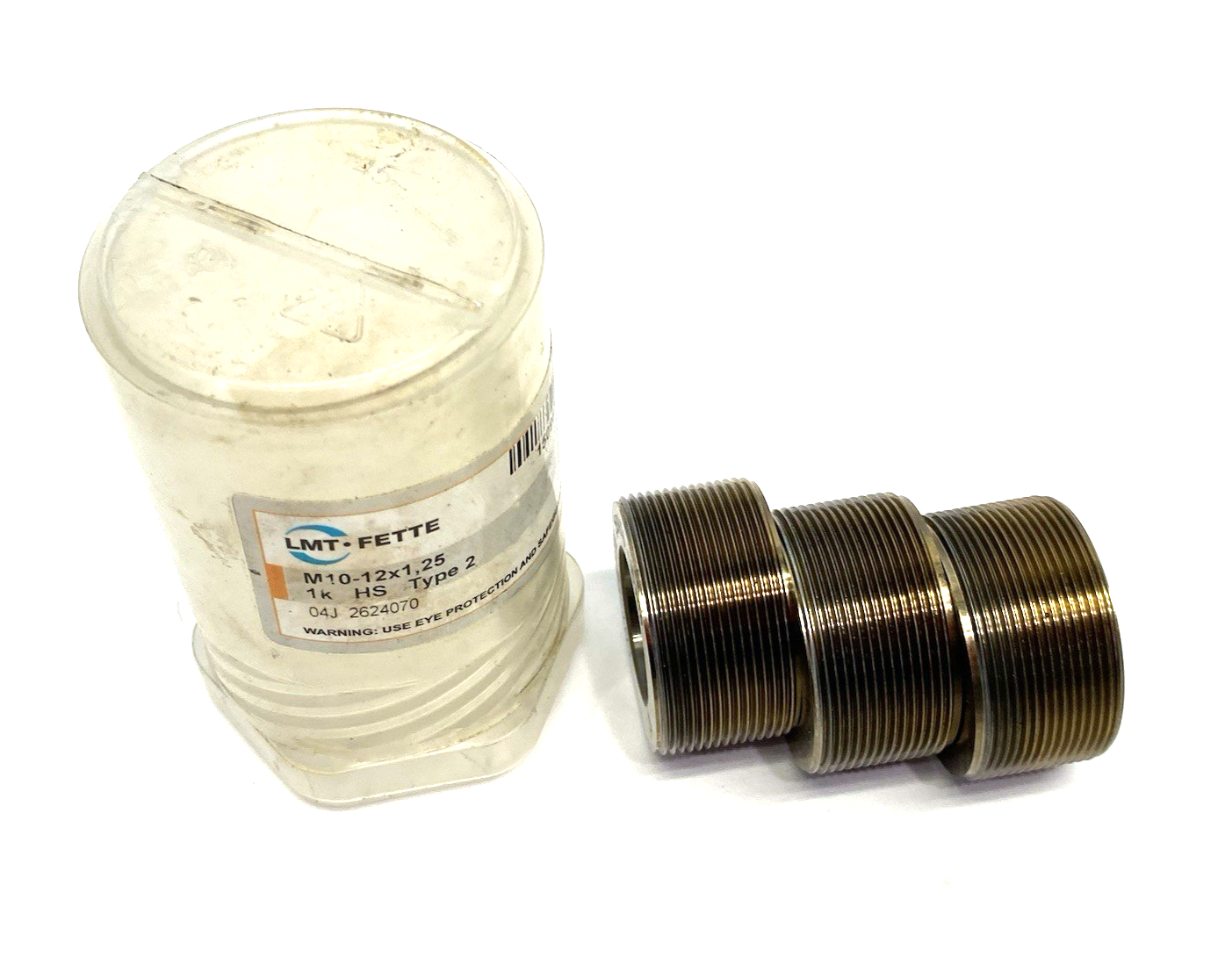 1509676 | LMT Fette EVOline Thread Rollers M10-12x1,25 1k HS Type 2 PKG OF 3 - New – Open box - Maverick Industrial Sales