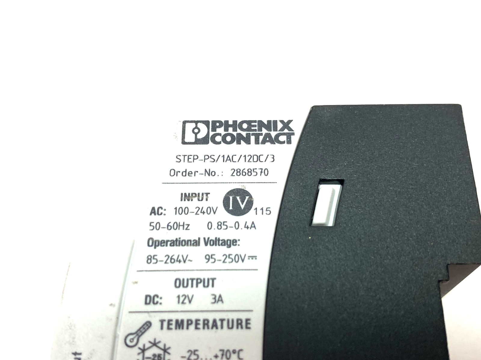 STEP-PS/1AC/12DC/3 | Phoenix Contact Primary Switched Power Supply 2868570 - Used - Maverick Industrial Sales