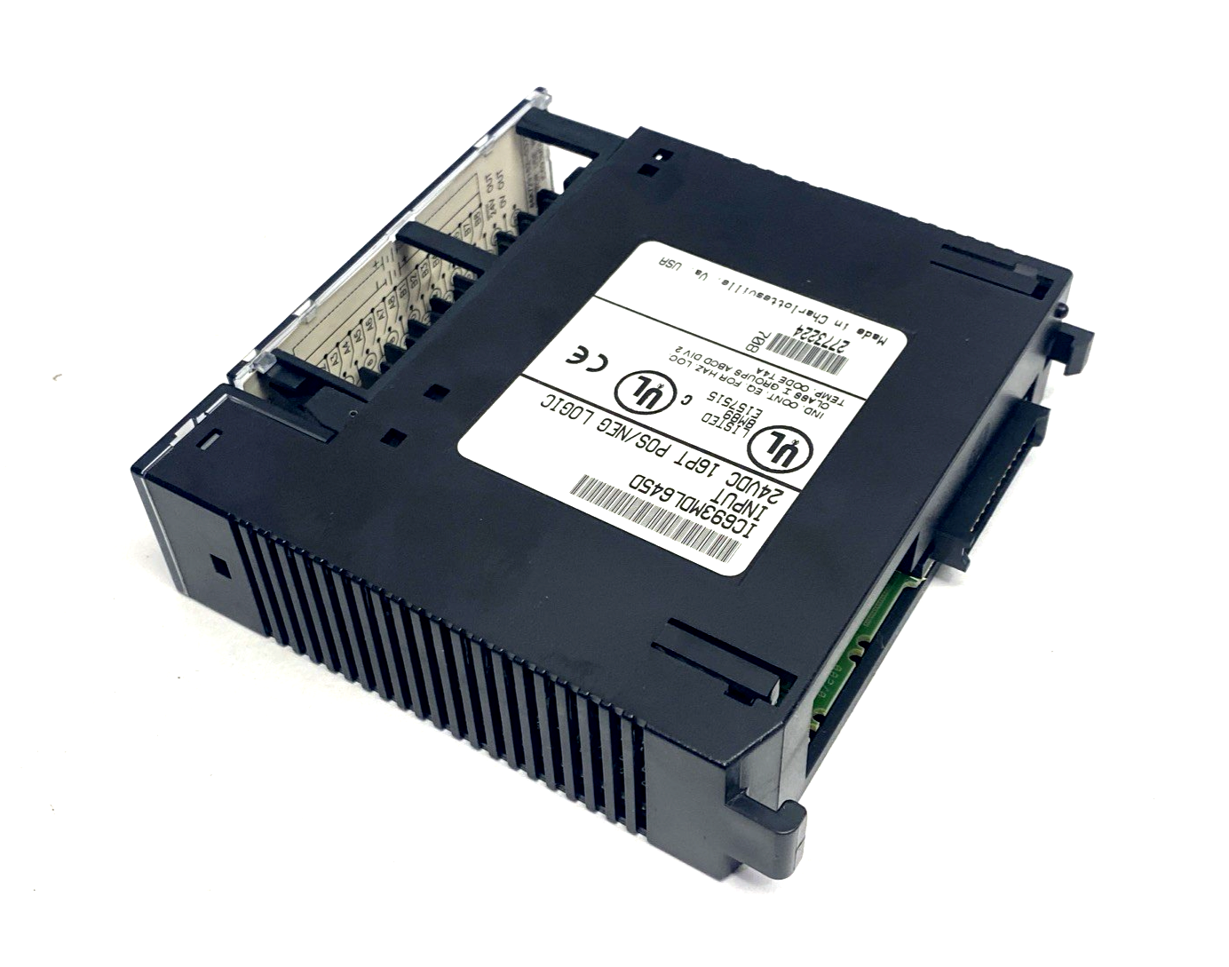 IC693MDL645D | GE Fanuc POS/NEG Logic Input Module 16PT 24VDC - Used - Maverick Industrial Sales