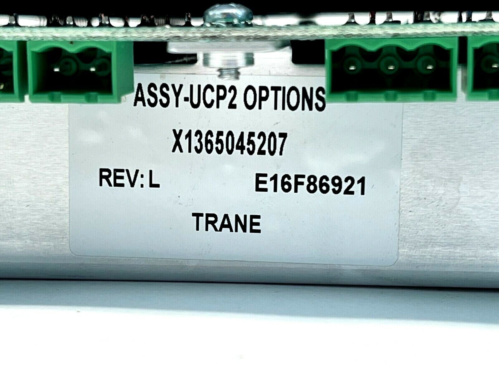Trane X1365045207 Rev L ASSY-UCP2 Options E16F86921 - Maverick Industrial Sales