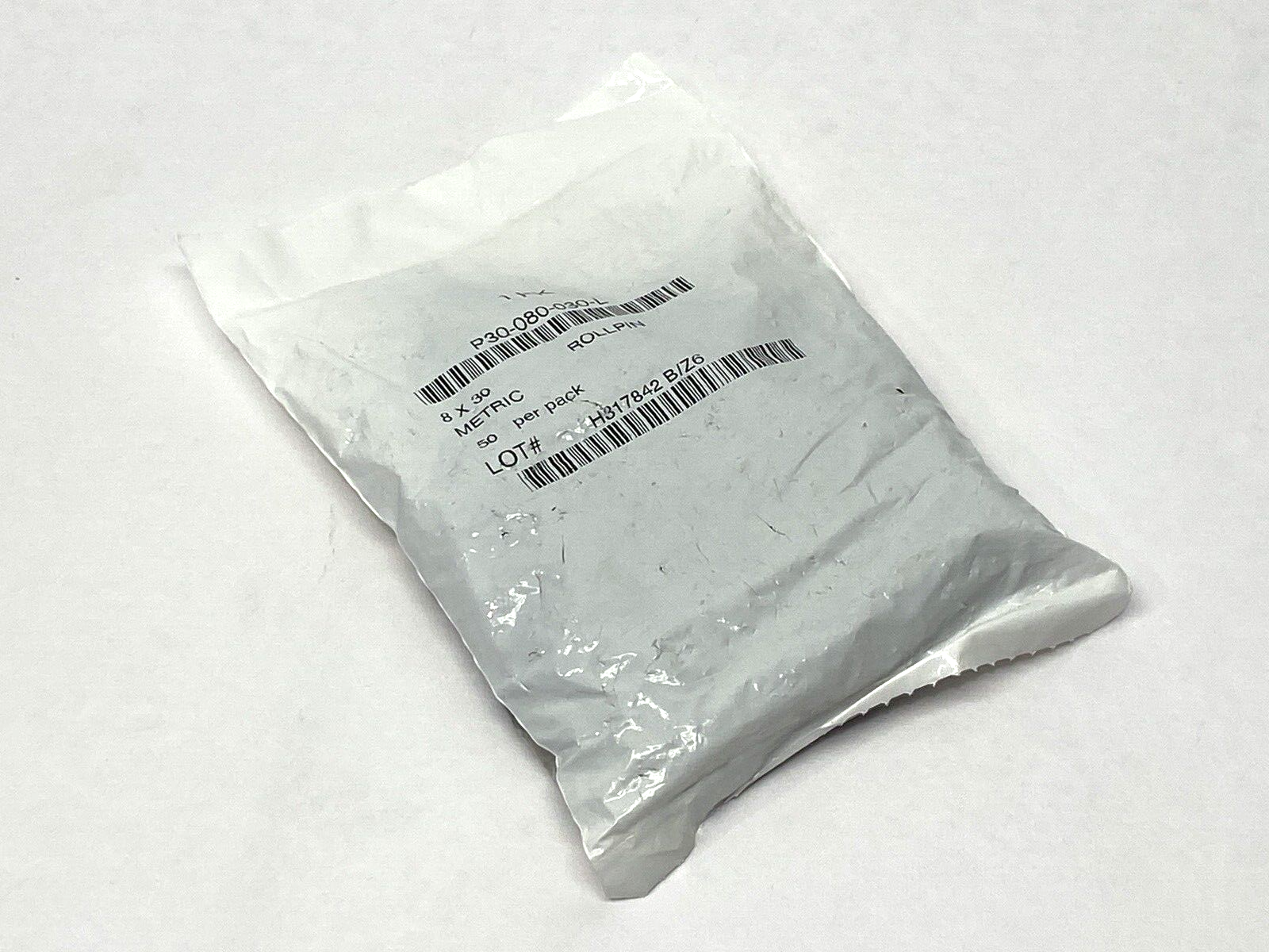 P30-080-030-L Metric RollPin 8 X 30 LOT OF 50 - Maverick Industrial Sales