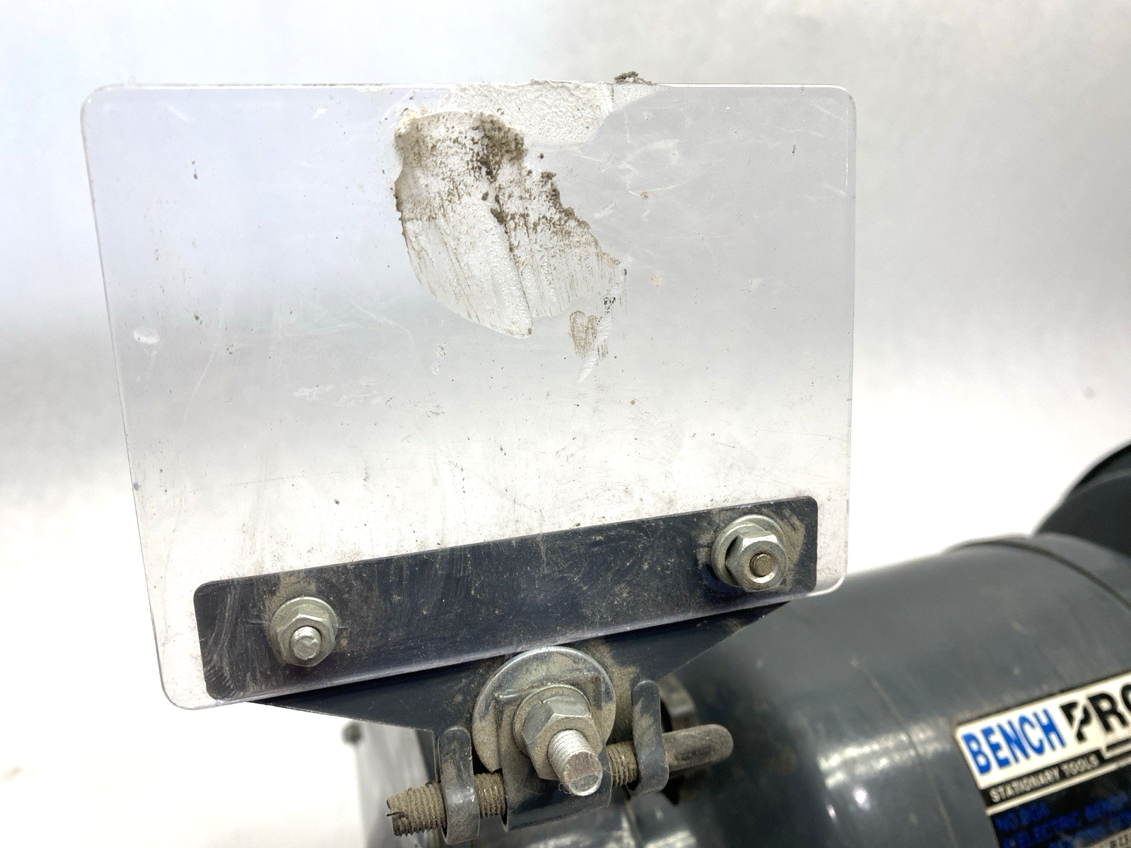 BG6 | Bench Pro Electric Bench Grinder 6" 3450RPM DAMAGED & MISSING EYE SHIELDS - Used - Maverick Industrial Sales