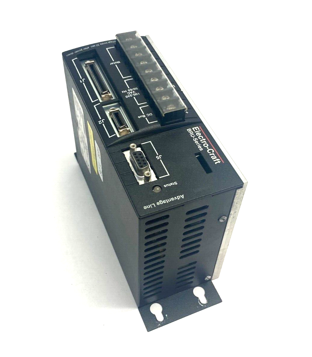 Electro-Craft 47202705/005 BRU Ser Advantage Line Servo Drive 1-Phase 9101-1687 - Maverick Industrial Sales