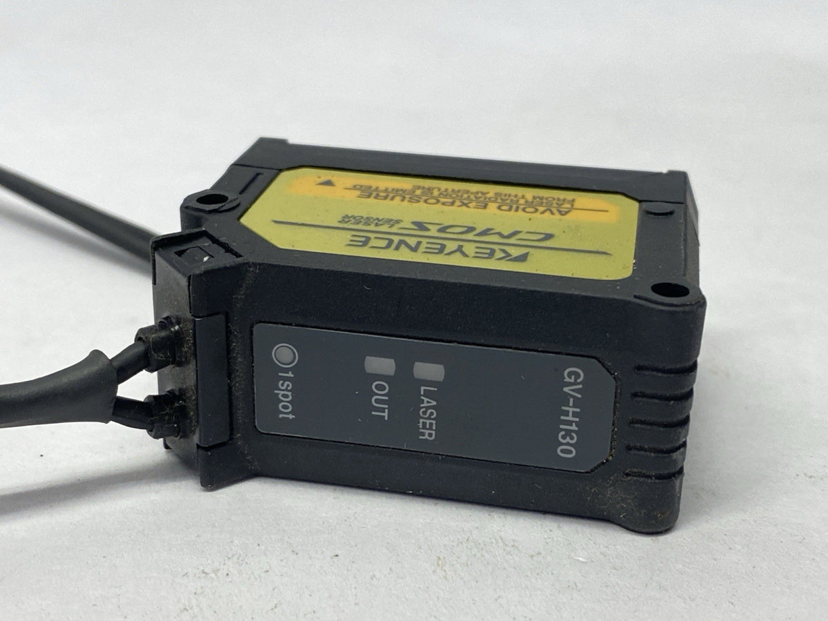 Keyence GV-H130 Digital CMOS Laser Sensor Sensor Head Medium-Distance Type - Maverick Industrial Sales