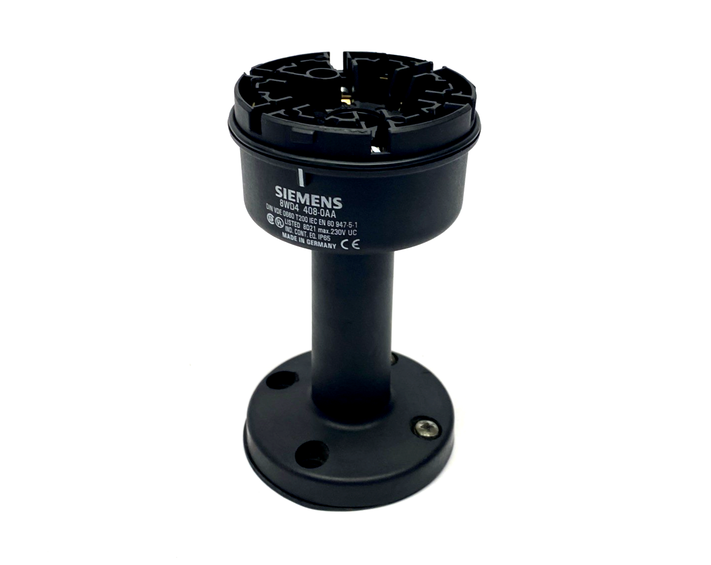 8WD4408-0AA | Siemens Stack Light Connection Element Module - Used - Maverick Industrial Sales