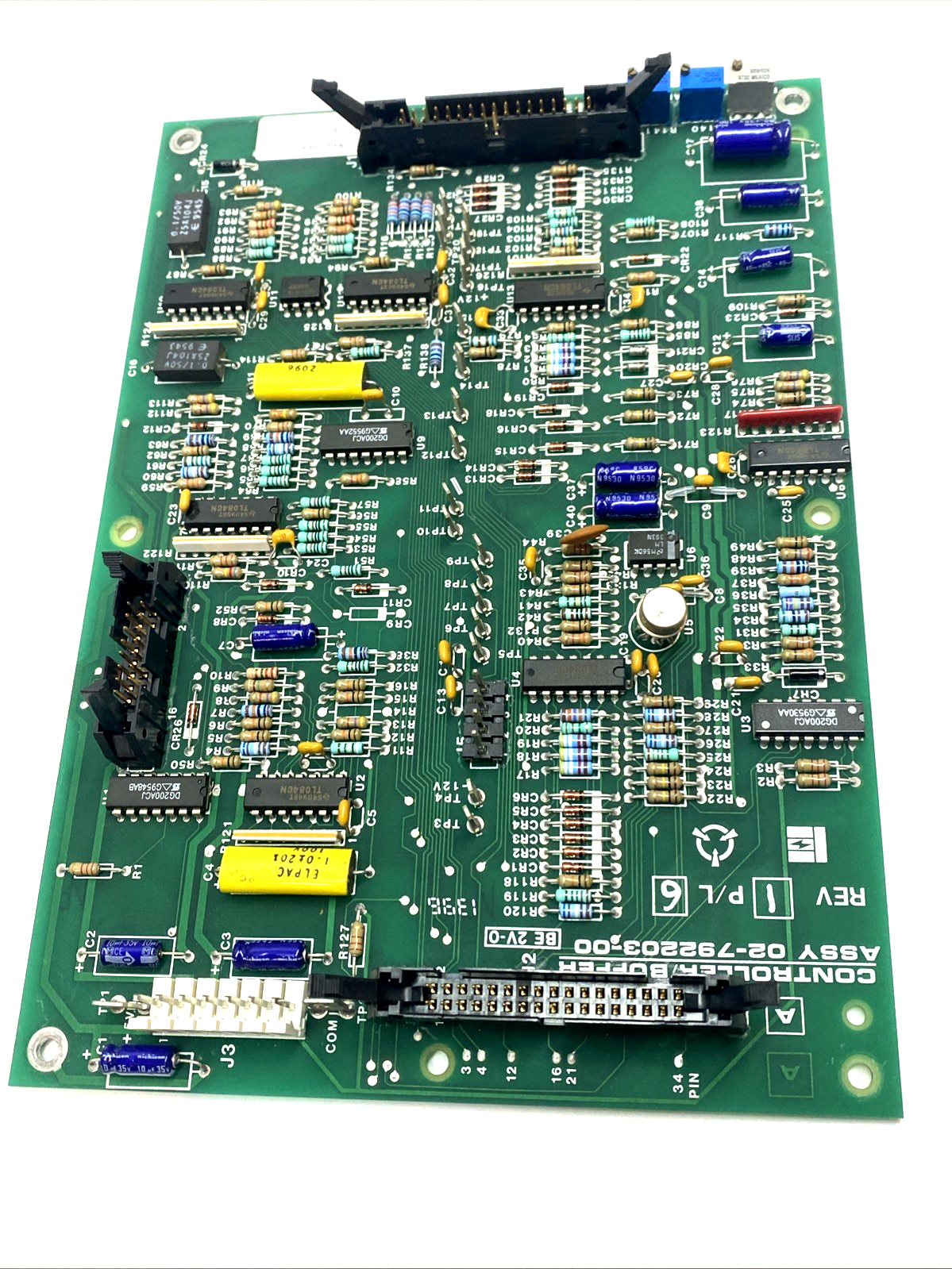 02-792203-00 | Liebert Controller Buffer PCB Assembly UPS Control Board REV. 1 - Used - Maverick Industrial Sales
