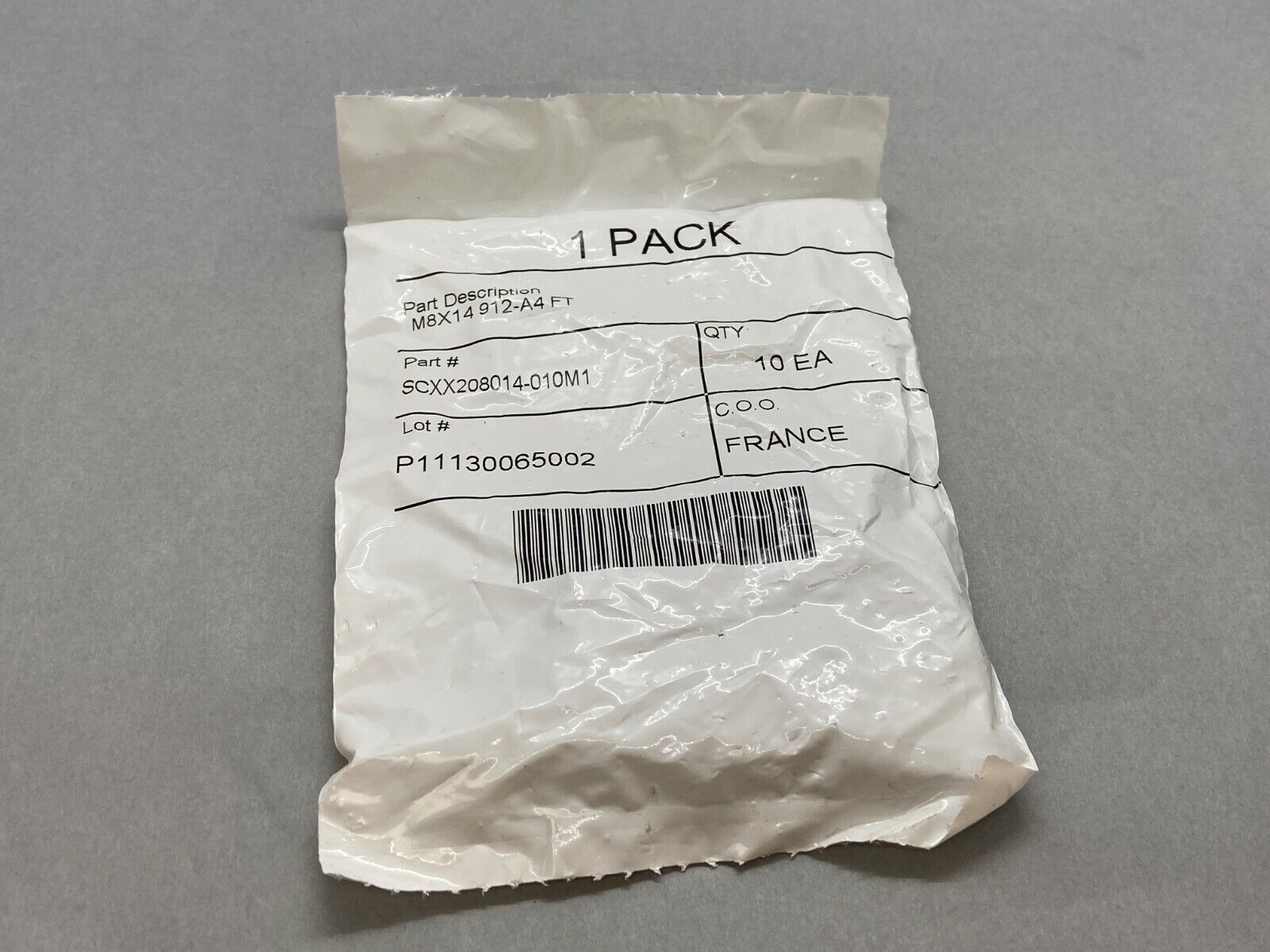 Socket Head Cap Screw Stainless Steel M6x14mm 912-A4 FT PKG OF 10 - Maverick Industrial Sales