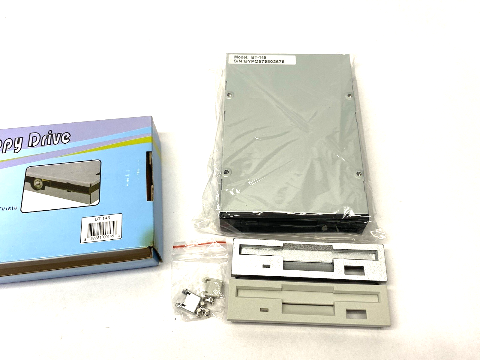 BT-145 | Teac Bytecc Internal Floppy Drive, Plug & Play, 3.5" Disk Bay 1.44MB - New - Maverick Industrial Sales