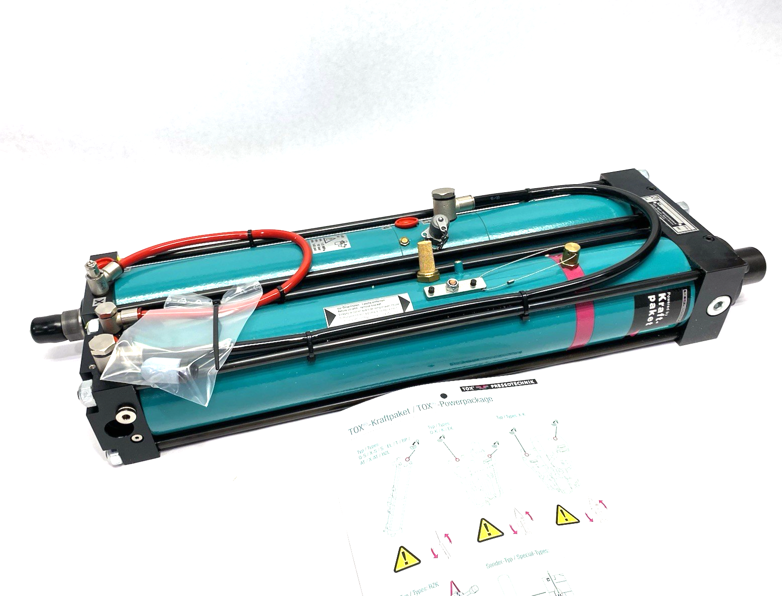 K 04.00.200.12 | TOX Pressotechnik Powerpackage Type K, Compact, Version 000 - New – Open box - Maverick Industrial Sales