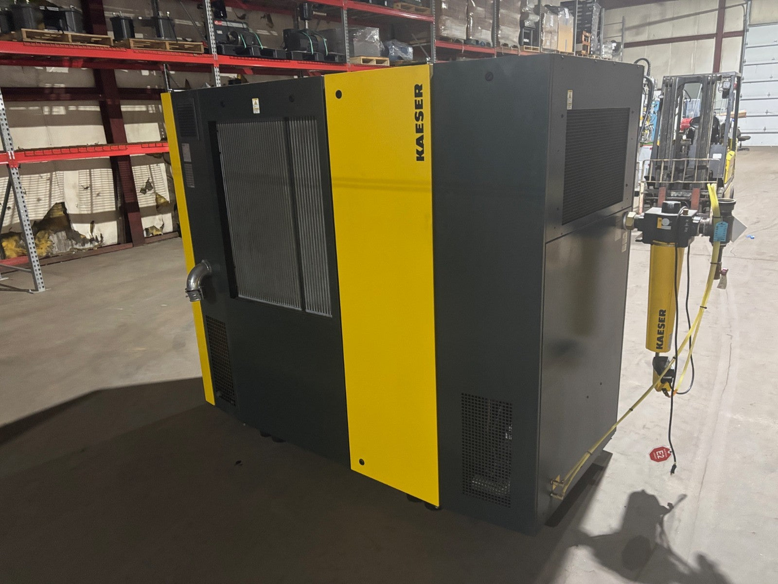 Kaeser CSD100ST Rotary Screw Air Compressor, CSD-100S-T, ABT 125, Fault (2021) - Maverick Industrial Sales