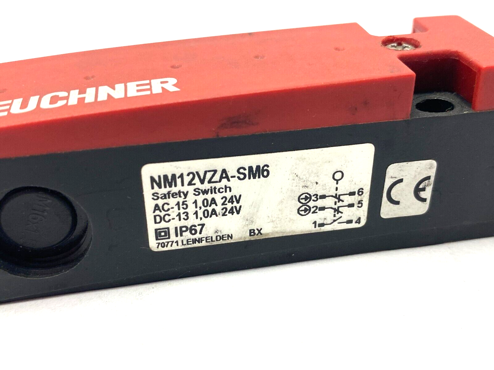 Euchner NM12VZA-SM6 Safety Switch 088863 NO KEY - Maverick Industrial Sales