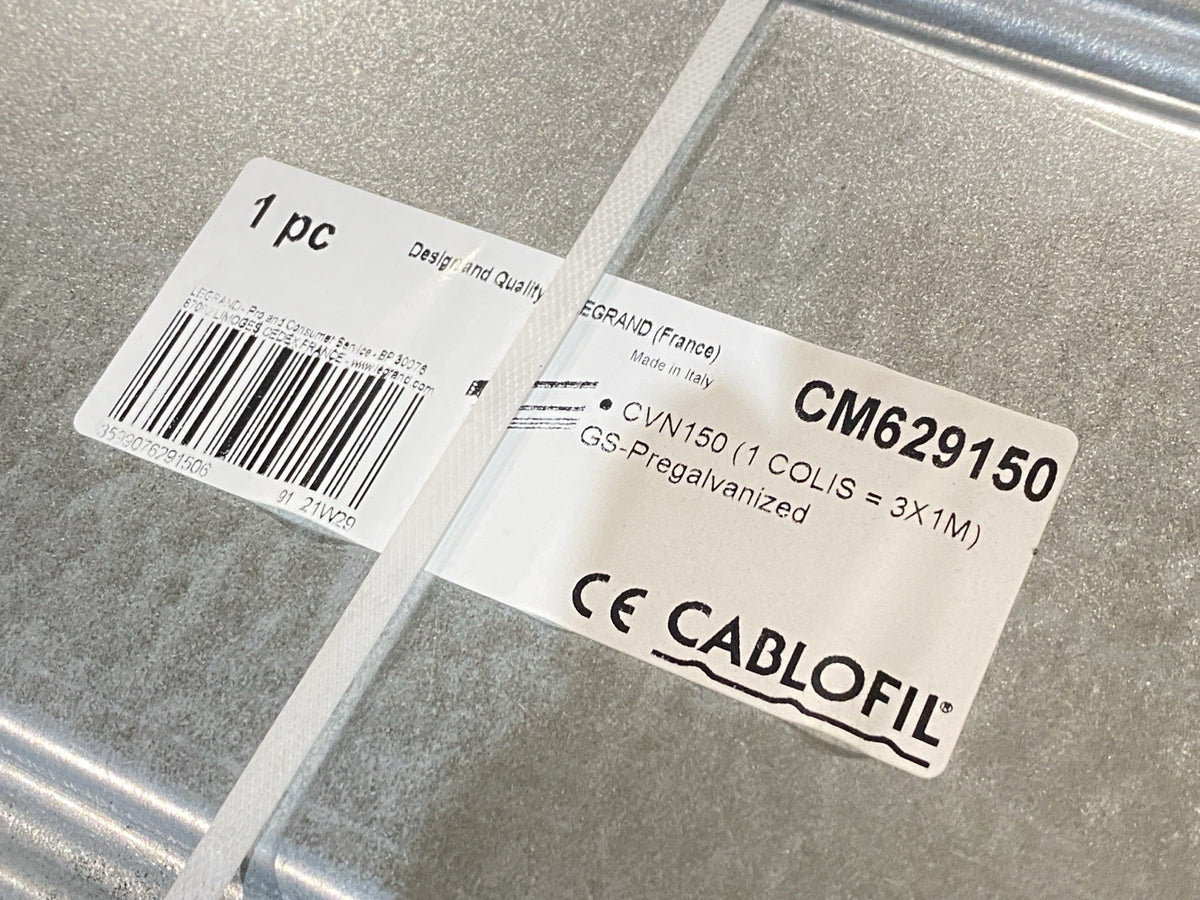 Legrand CM629150 CABLOFIL Wire Mesh Tray Cover 150mm x 1m, 3m Total - Maverick Industrial Sales
