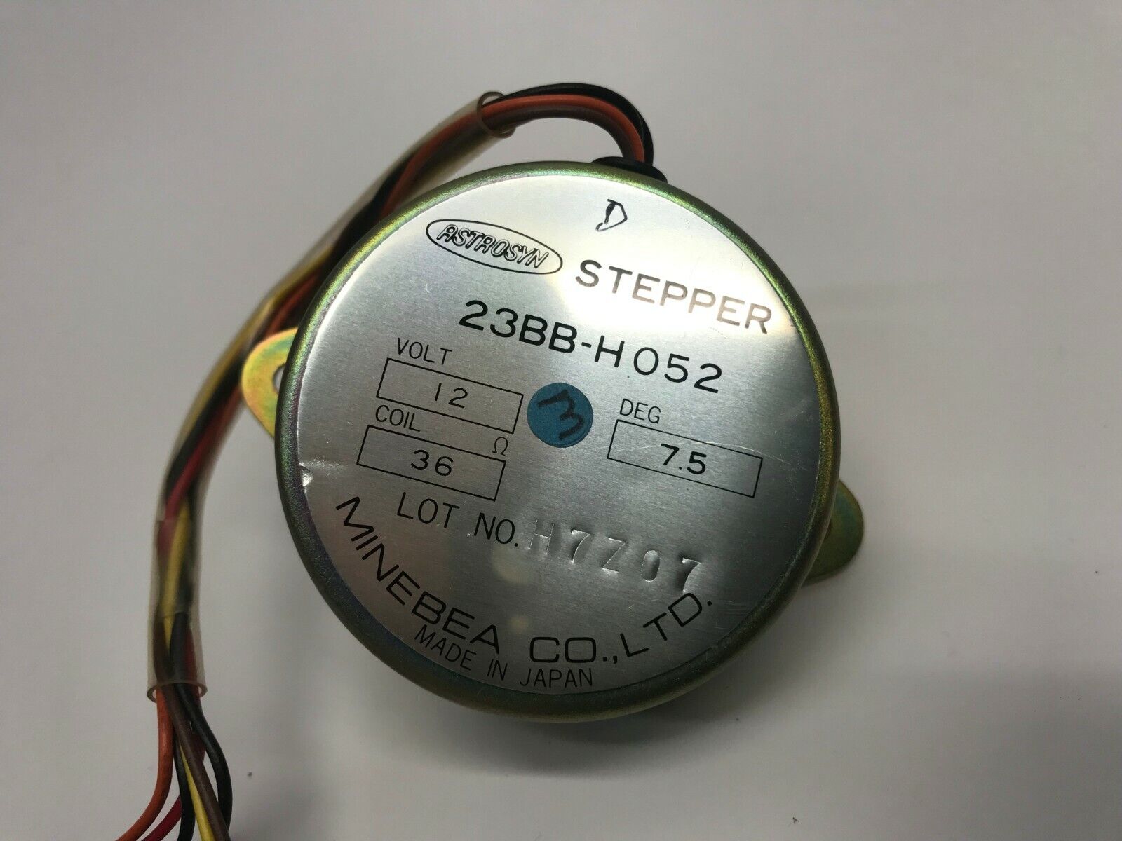 Minebea Astrosyn 23BB-H052 Stepper Drive Motor Digistrip Recorder W2220 - Maverick Industrial Sales